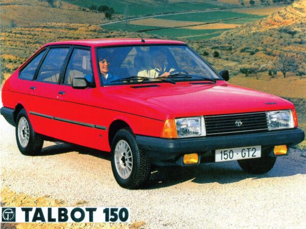 Talbot 150 GT2 1981-1984 vue AV - photo Talbot