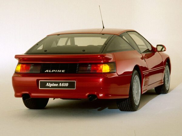 Alpine A610 1991-1993 vue AR - photo Renault