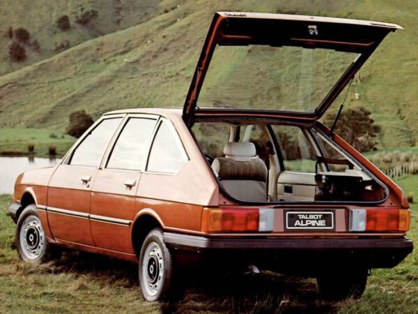 Talbot Alpine Nouvelle-Zélande vue AR 1980-1983 - photo Talbot