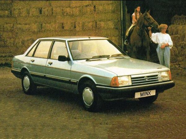 Talbot Minx saloon 1984-1985 vue AV - photo Talbot UK