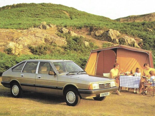 Talbot Rapier hatchback vue AV 1984-1985 - photo Talbot UK