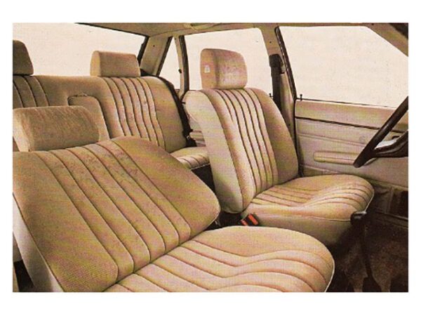 Talbot Solara Pullman 1982-1983 intérieur - photo Talbot