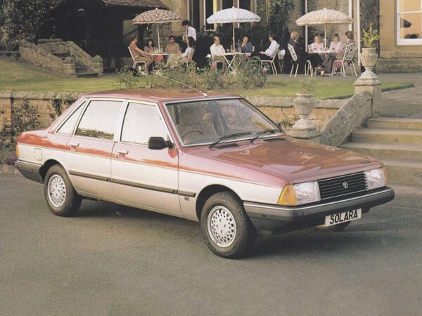 Talbot Solara GLS 1982-1984 vue AV - photo Talbot UK