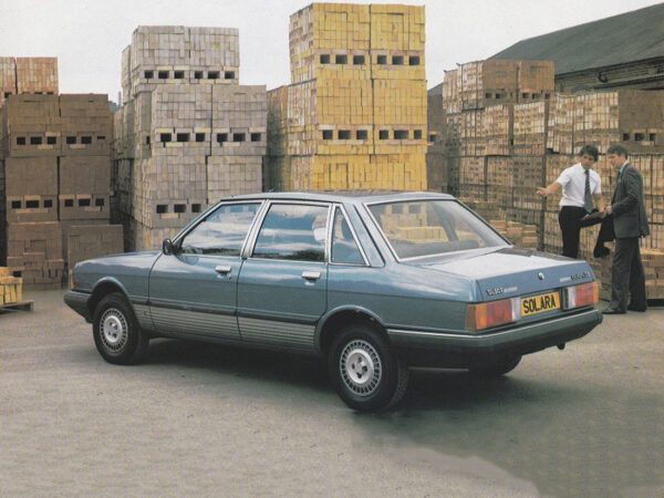 Talbot Solara GL 1982-1984 vue AR - photo Talbot UK