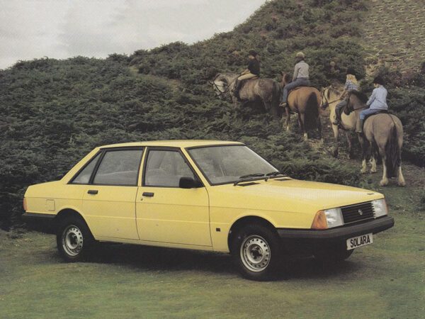 Talbot Solara LE 1982-1984 vue AV - photo Talbot UK